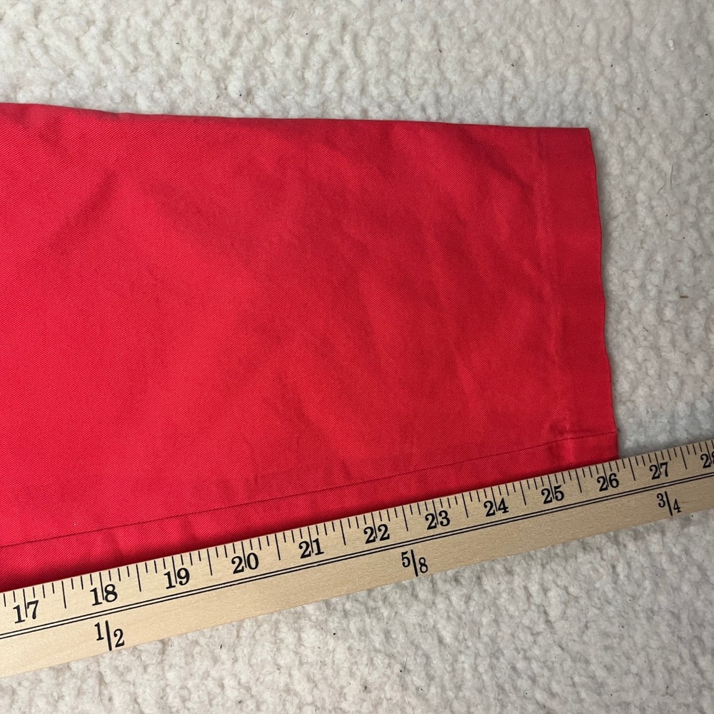 Gap Khakis Slim City Pants Womens 10 Regular Red Chino Trousers 416156-01-1 - Picture 2 of 13
